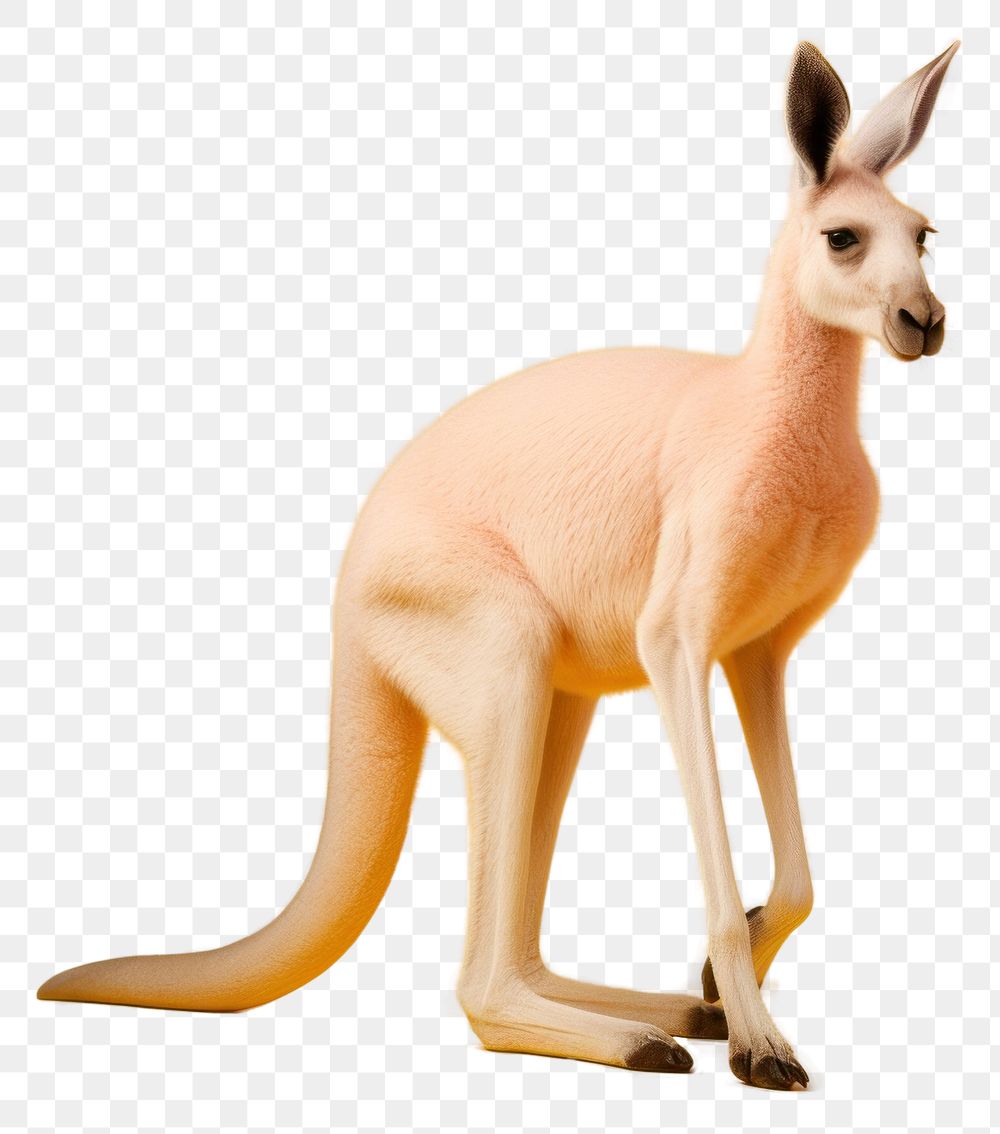 PNG A kangaroo wallaby animal mammal. AI generated Image by rawpixel.