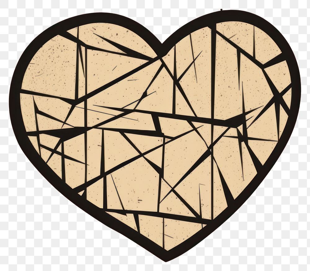 PNG Broken heart backgrounds wood creativity. AI generated Image by rawpixel.