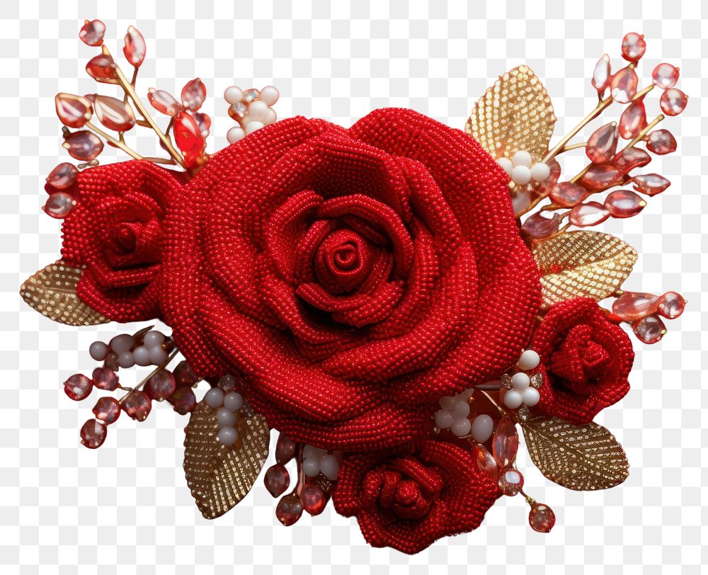 PNG Roses jewelry brooch flower. AI generated Image by rawpixel.