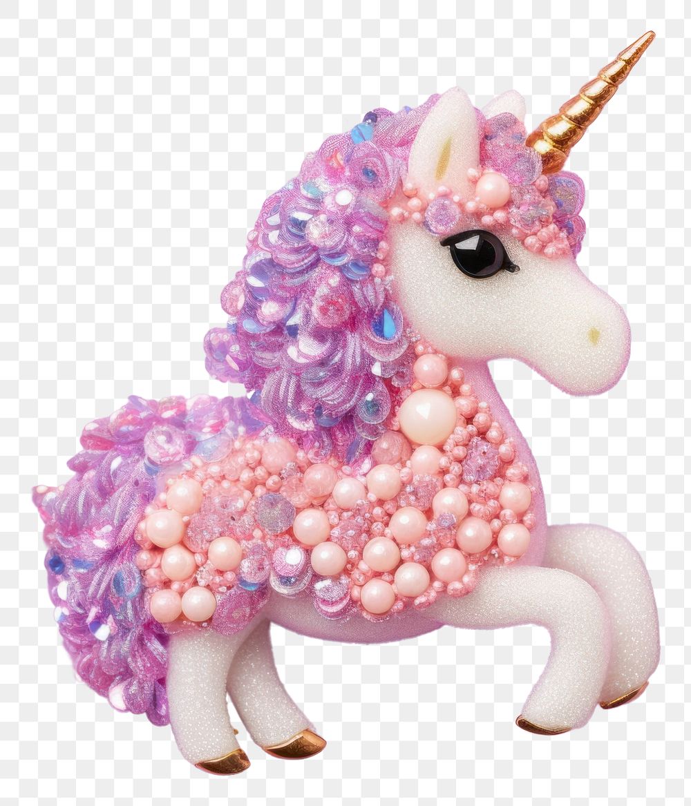 PNG Cute unicorn pink toy pink background. AI generated Image by rawpixel.