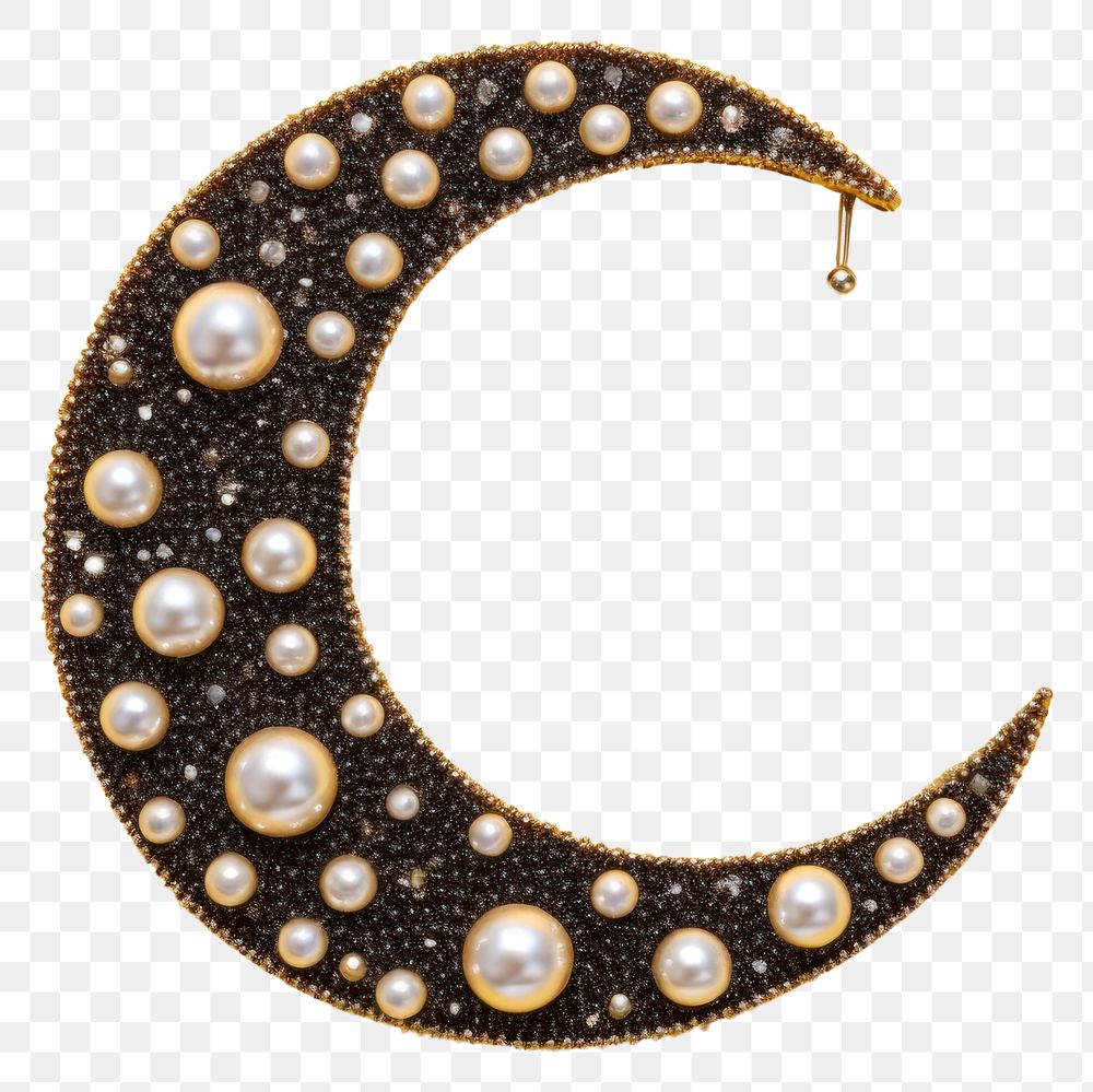 PNG The moon necklace jewelry yellow. AI generated Image by rawpixel.