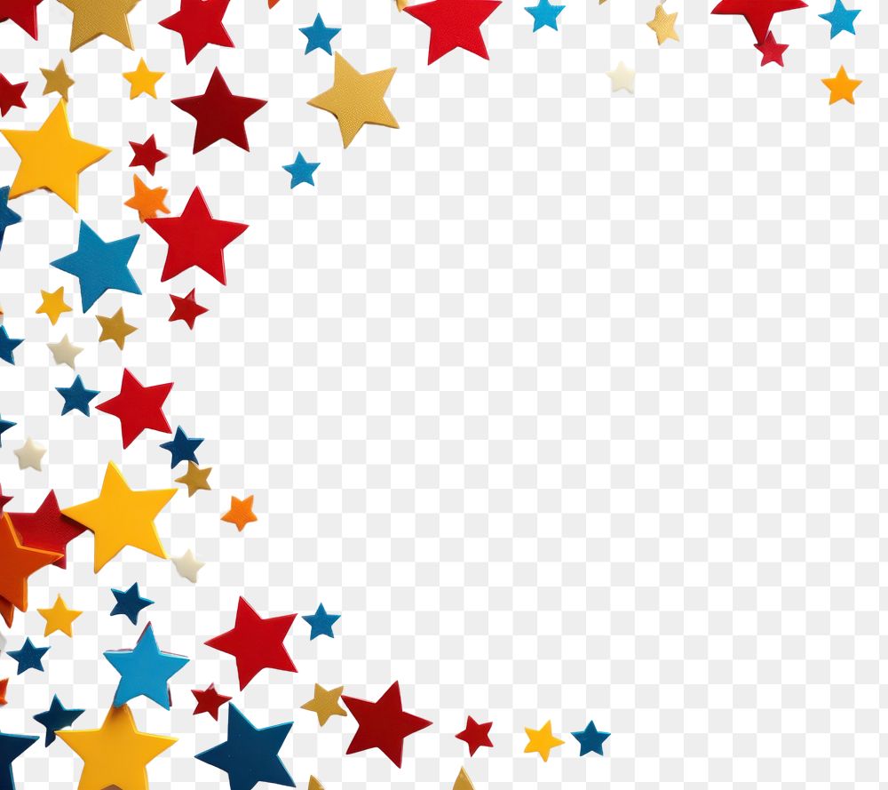 PNG  Stars backgrounds confetti celebration. AI generated Image by rawpixel.