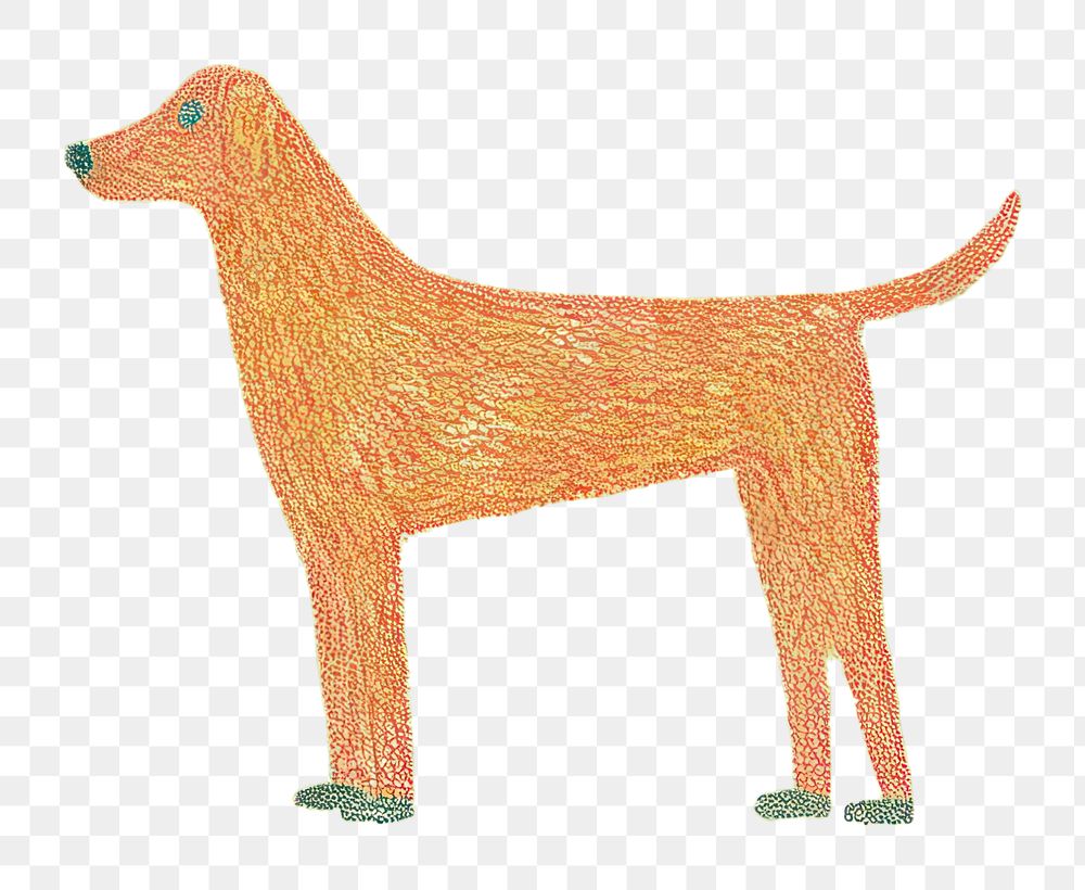 PNG A dog animal mammal sketch. AI generated Image by rawpixel.