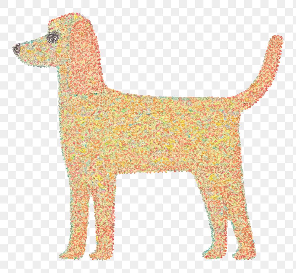 PNG A dog animal mammal hound. AI generated Image by rawpixel.