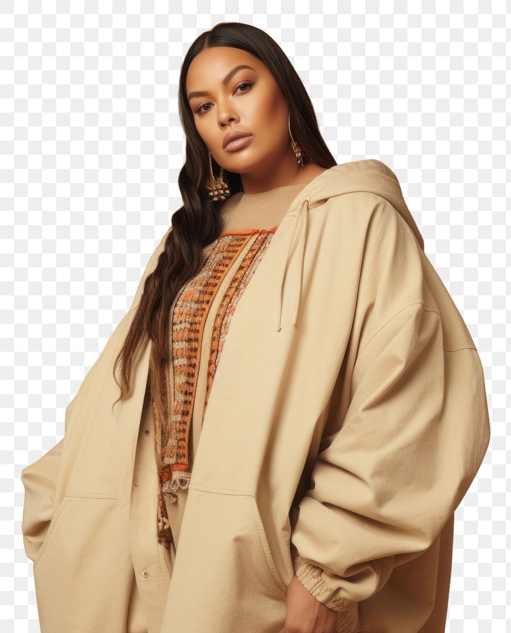 PNG  Streetwear fashion adult woman. AI generated Image by rawpixel.