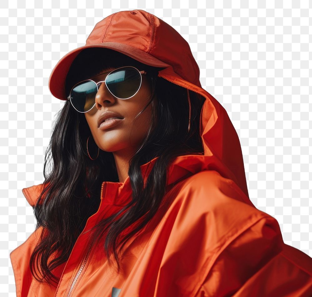 PNG  Streetwear adult woman cool. AI generated Image by rawpixel.
