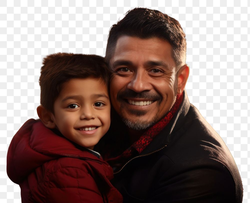 PNG Mexican father and son photography portrait adult. AI generated Image by rawpixel.