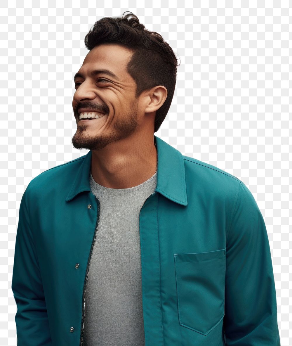 PNG Mexican man laughing smile adult. AI generated Image by rawpixel.