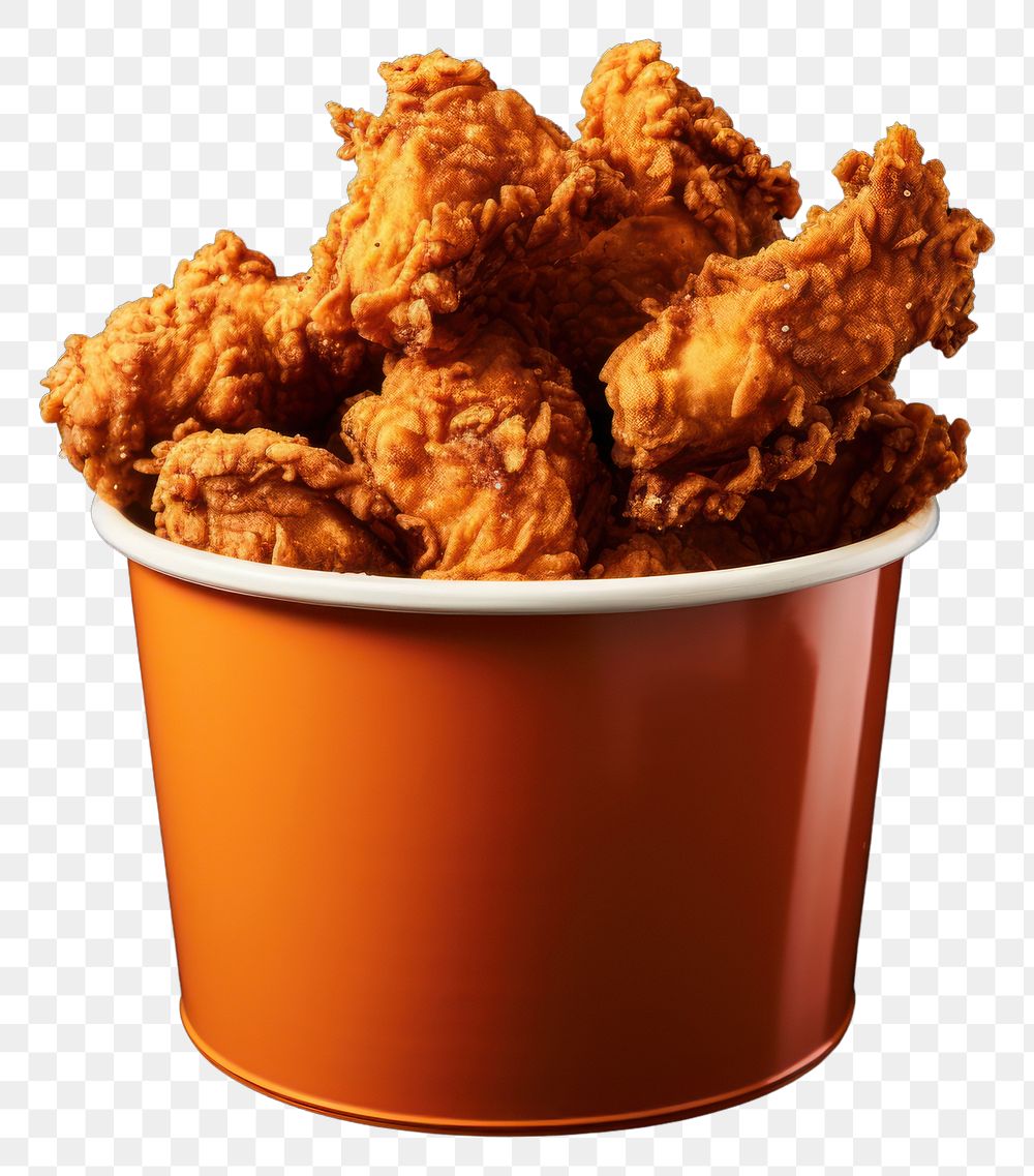 PNG Fried chicken food freshness snack. AI generated Image by rawpixel.