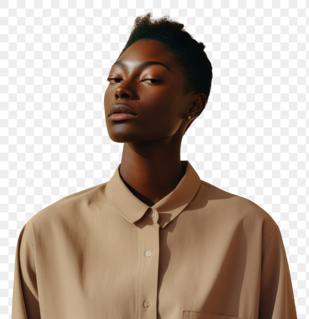 PNG Minimalist clothing portrait fashion adult. AI generated Image by rawpixel.
