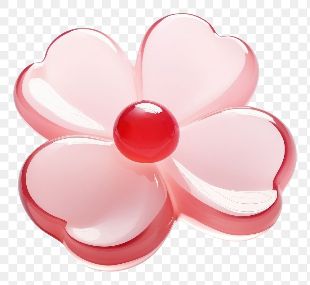 PNG Flower jewelry shape petal. AI generated Image by rawpixel.