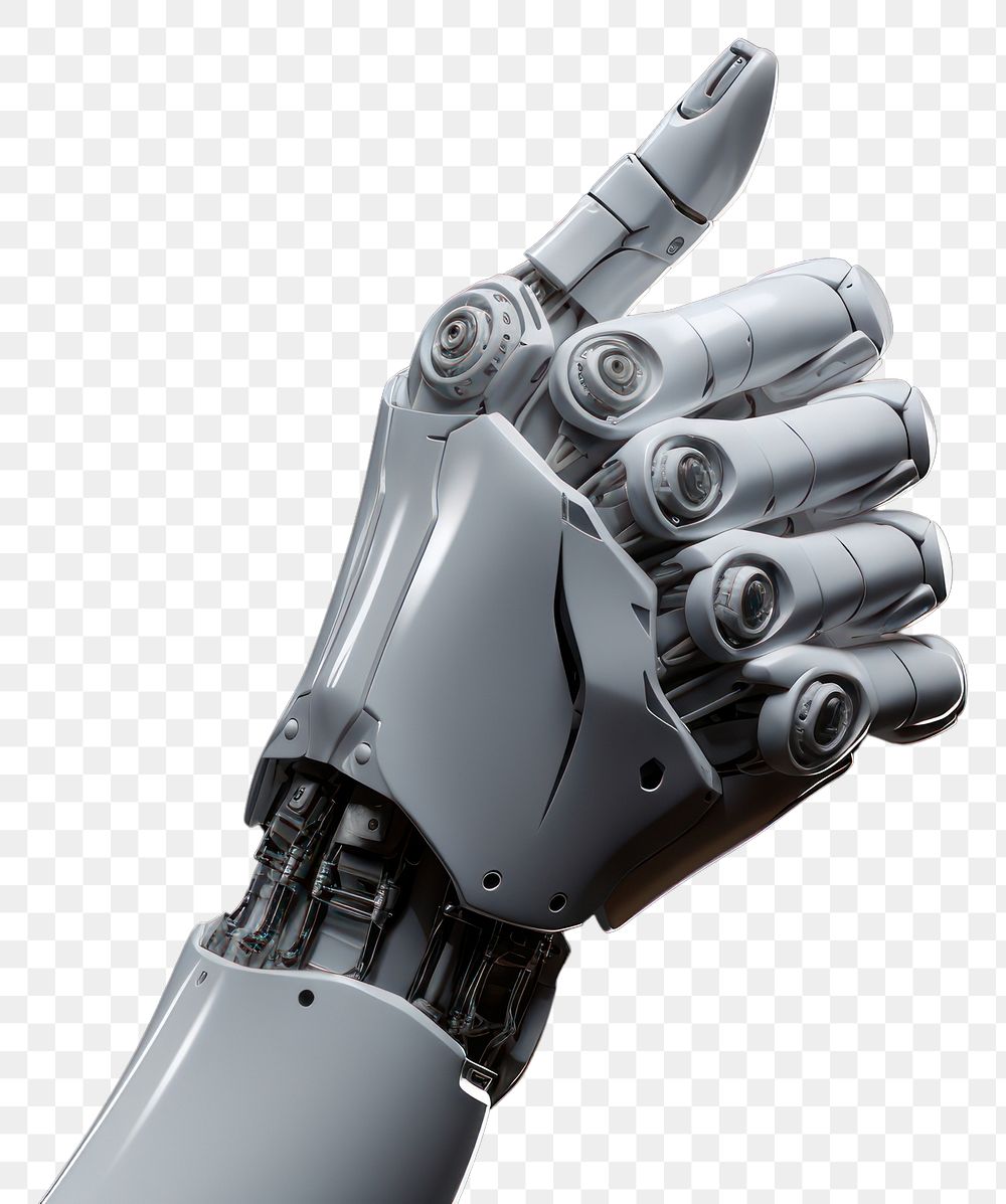 PNG Thumbs down hand technology robot. AI generated Image by rawpixel.