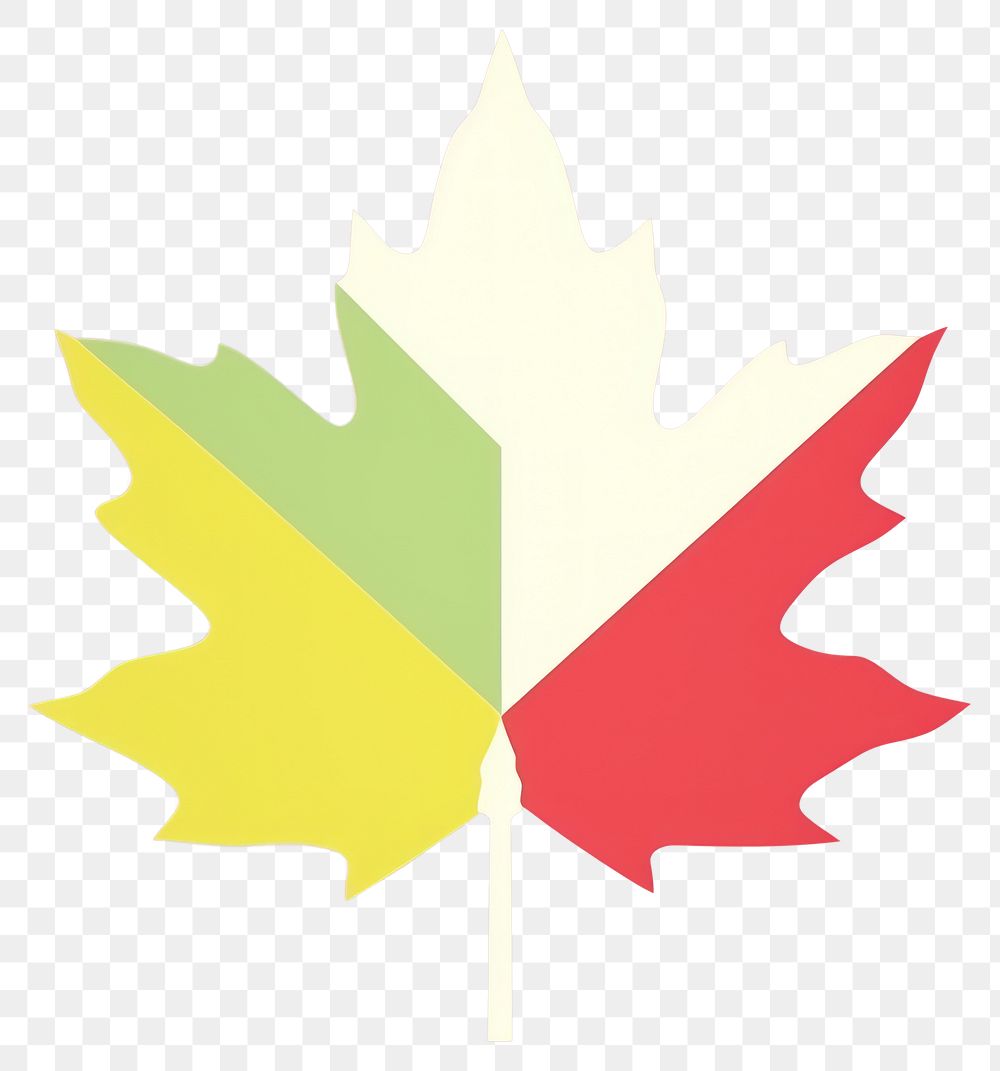 PNG  Abstract maple leaf plant creativity pattern. AI generated Image by rawpixel.