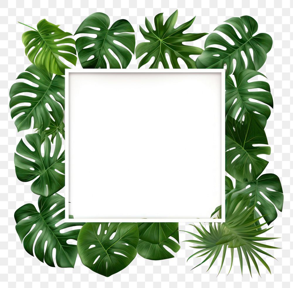 PNG  Monstera green backgrounds nature. AI generated Image by rawpixel.
