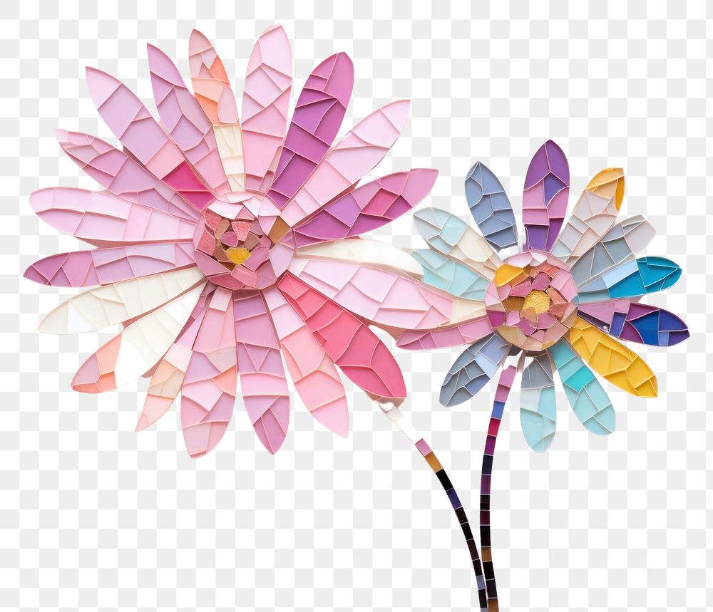 PNG Floral art white background invertebrate. AI generated Image by rawpixel.