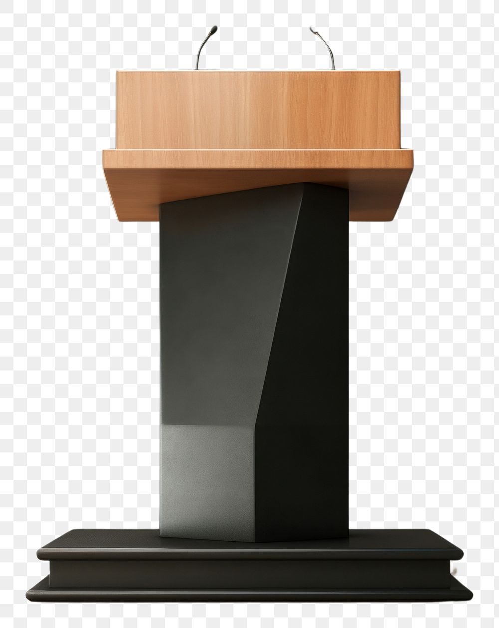 PNG Modern speech podium architecture loudspeaker technology. AI generated Image by rawpixel.