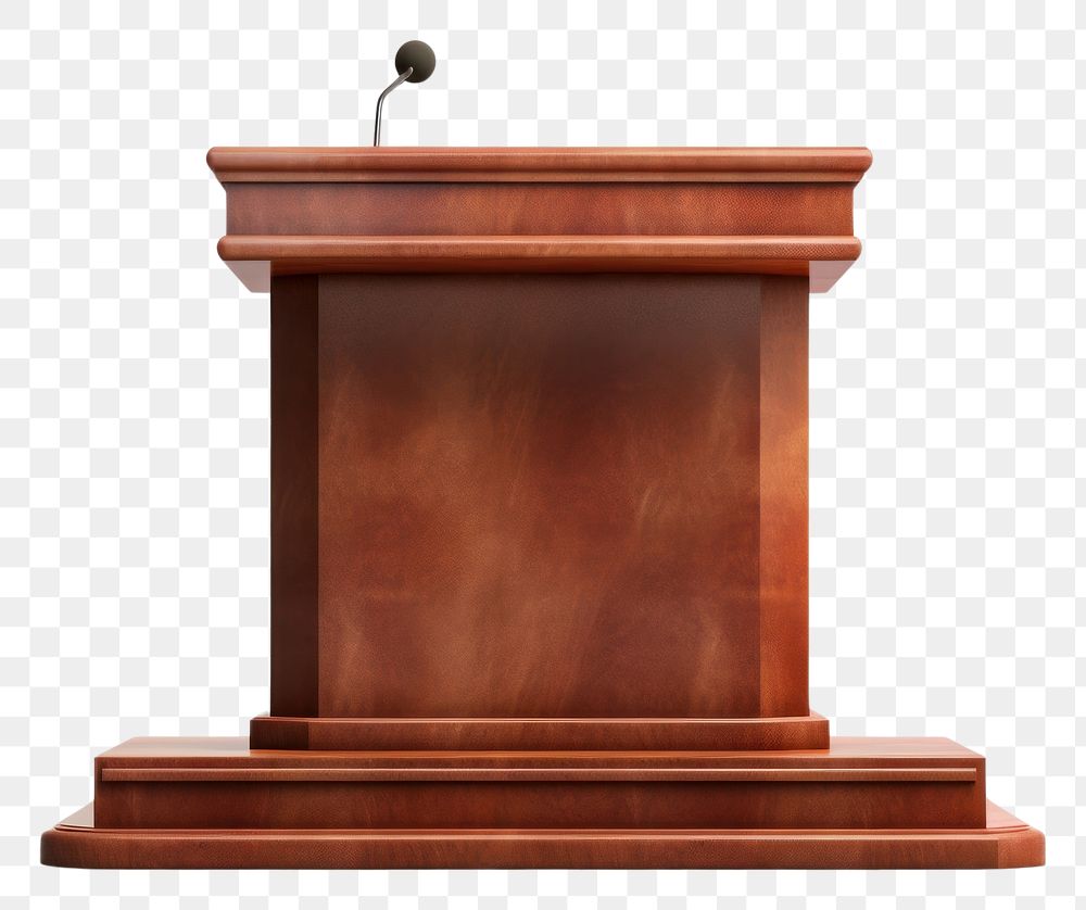 PNG Modern speech podium architecture courthouse furniture. AI generated Image by rawpixel.
