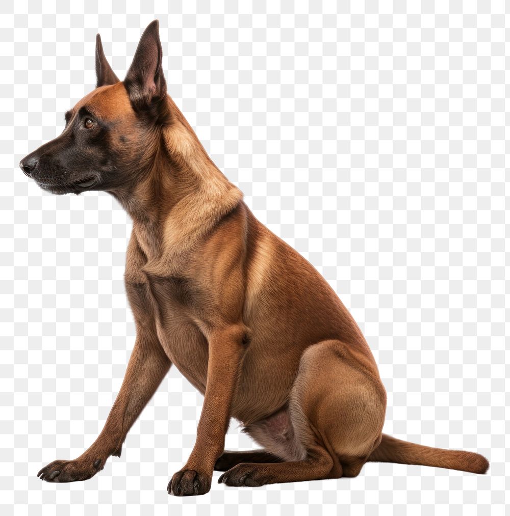 PNG  Dog dog sitting mammal. AI generated Image by rawpixel.