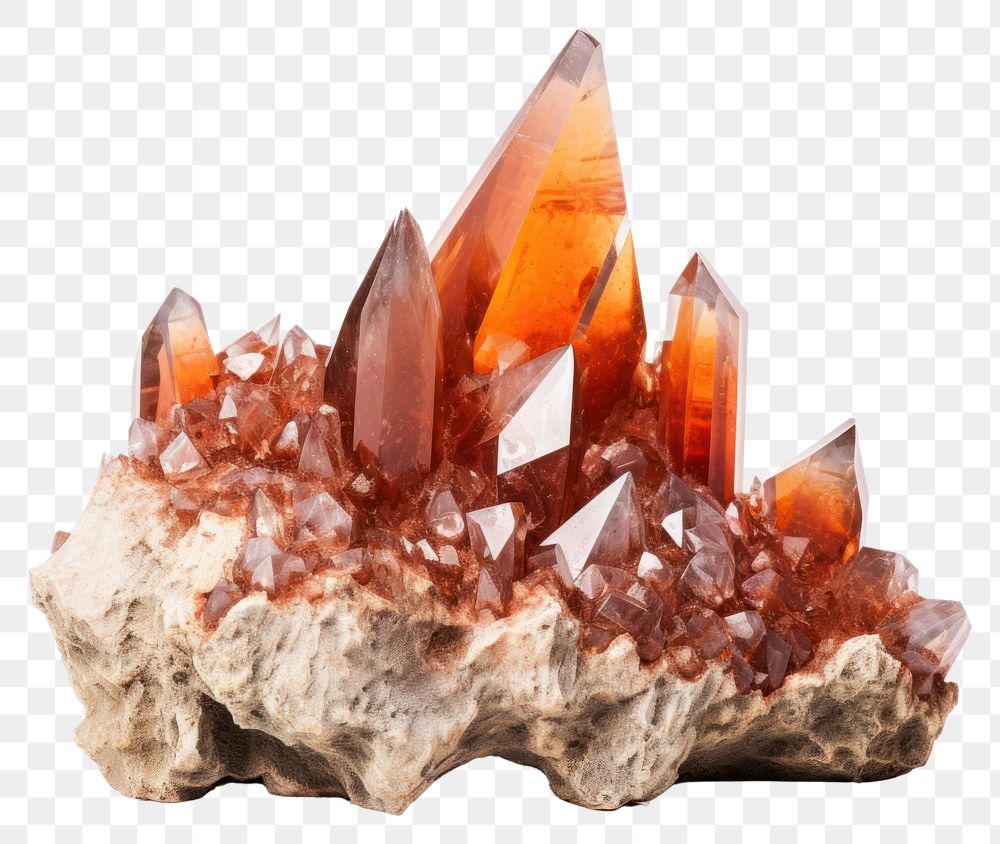 PNG Crystal rock gemstone mineral jewelry. AI generated Image by rawpixel.