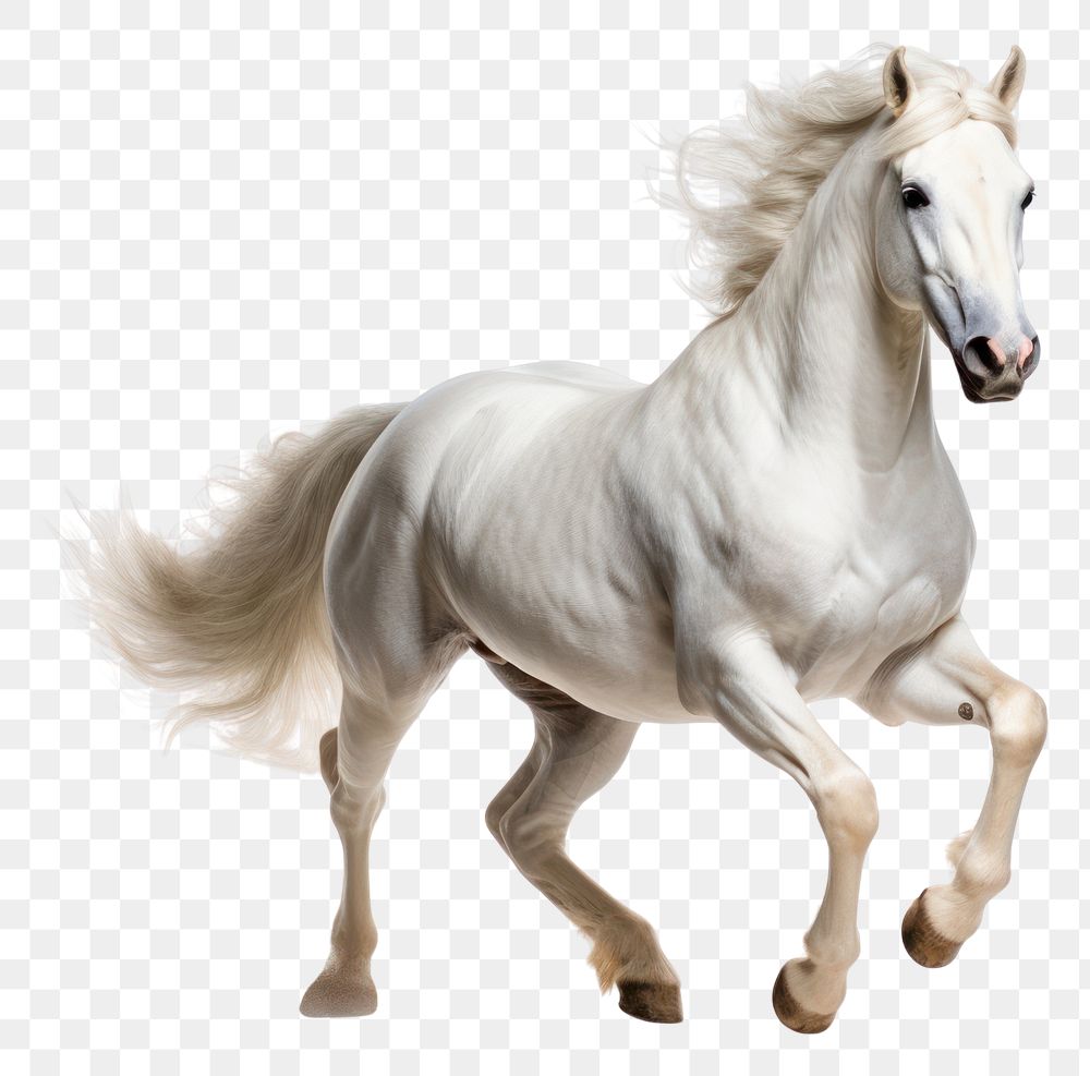PNG  Horse horse stallion animal. AI generated Image by rawpixel.
