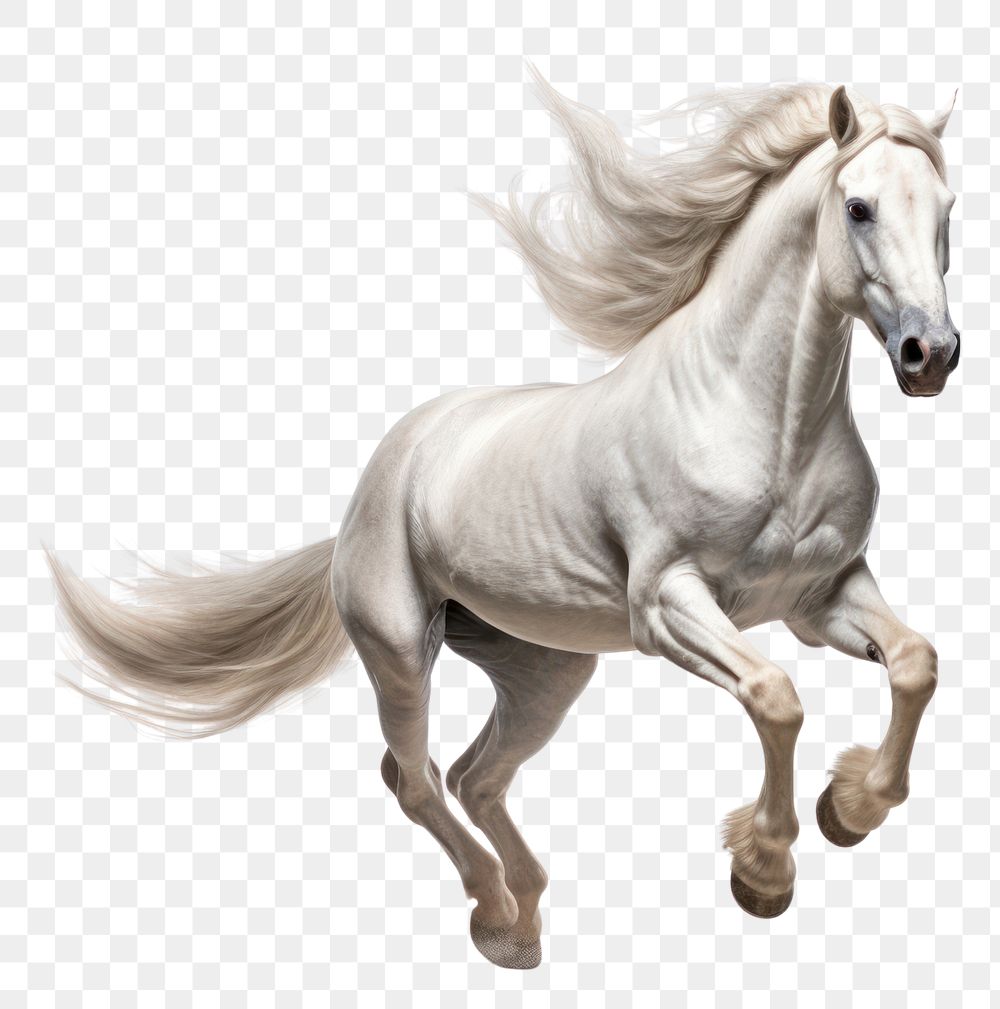 PNG  Horse horse stallion animal. AI generated Image by rawpixel.