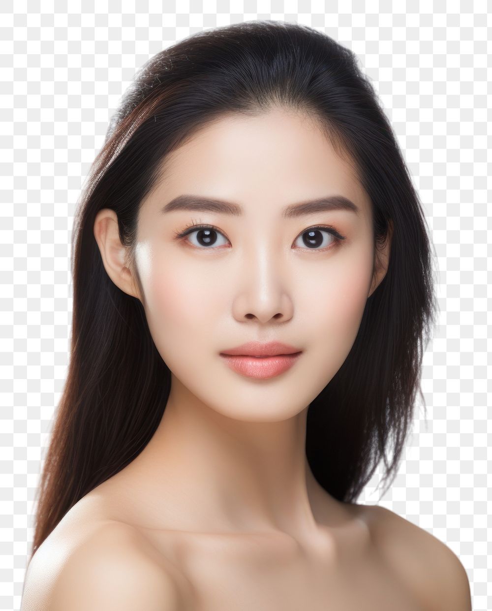 PNG Portrait adult skin photography. AI generated Image by rawpixel.