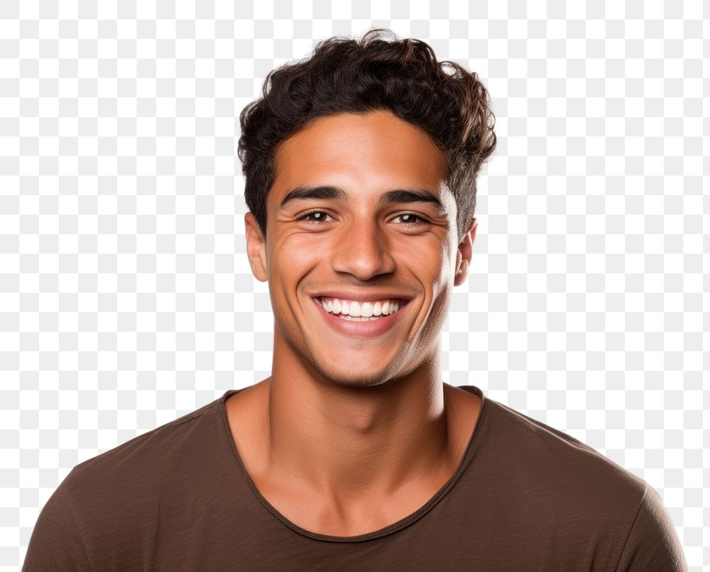 PNG Brazilian Men smile portrait laughing