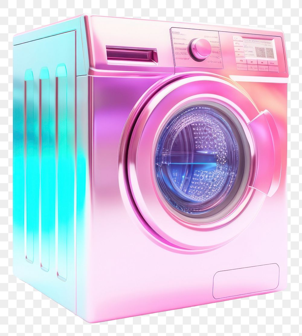 PNG  Washing machine appliance dryer white background. AI generated Image by rawpixel.