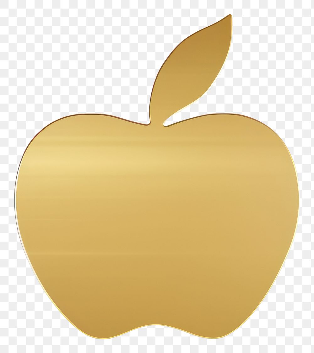 PNG  Apple icon plant produce yellow. AI generated Image by rawpixel.