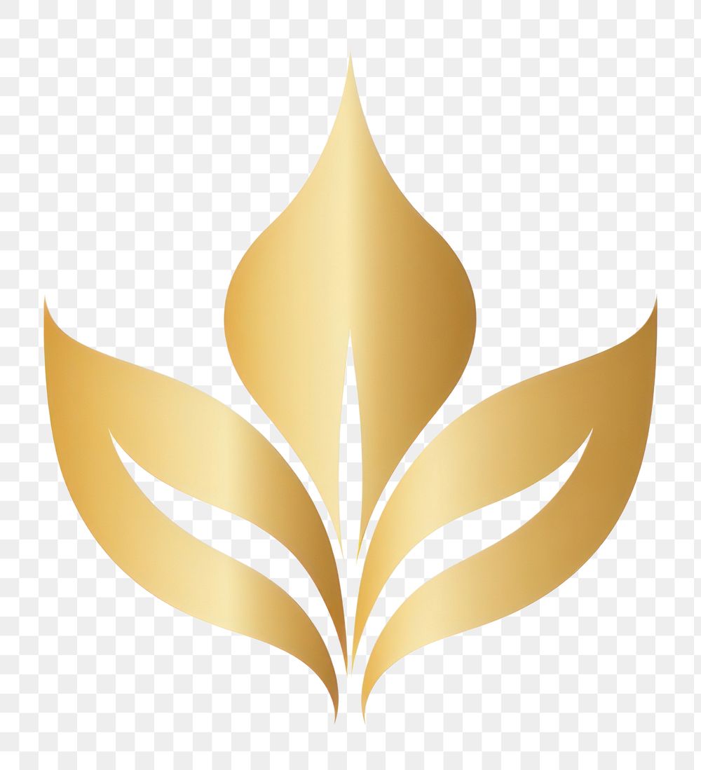 PNG Brand icon plant gold logo. AI generated Image by rawpixel.