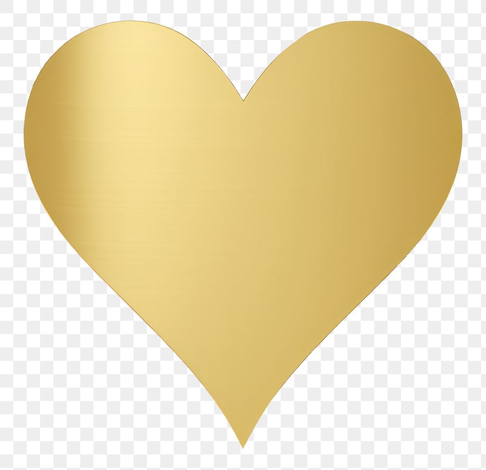 Gold minimal vector illustration of *heart icon*, simple style, isolated on white background --ar 1:1 --style 3xrceGZNxYvHHz