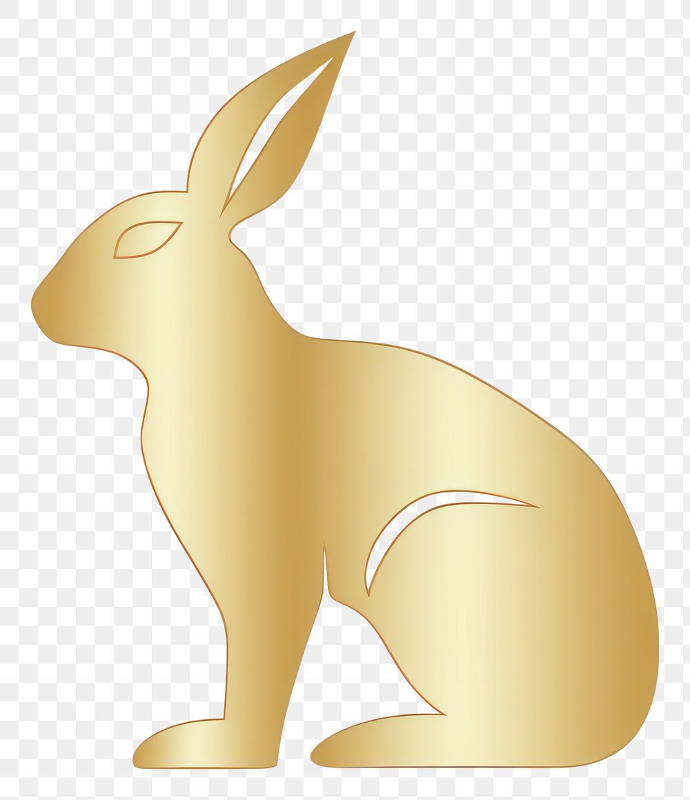 PNG Rabbit icon animal mammal rodent. AI generated Image by rawpixel.
