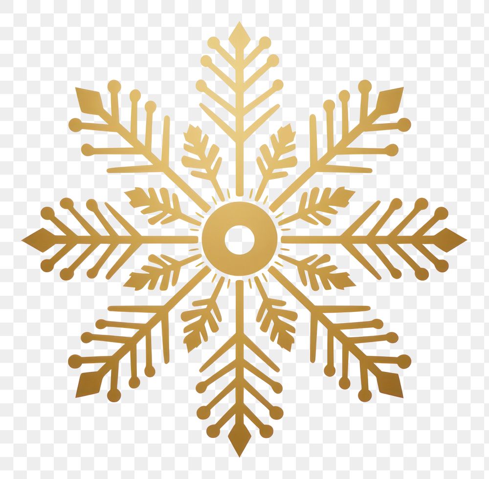 PNG Snowflake icon decoration pattern white. AI generated Image by rawpixel.