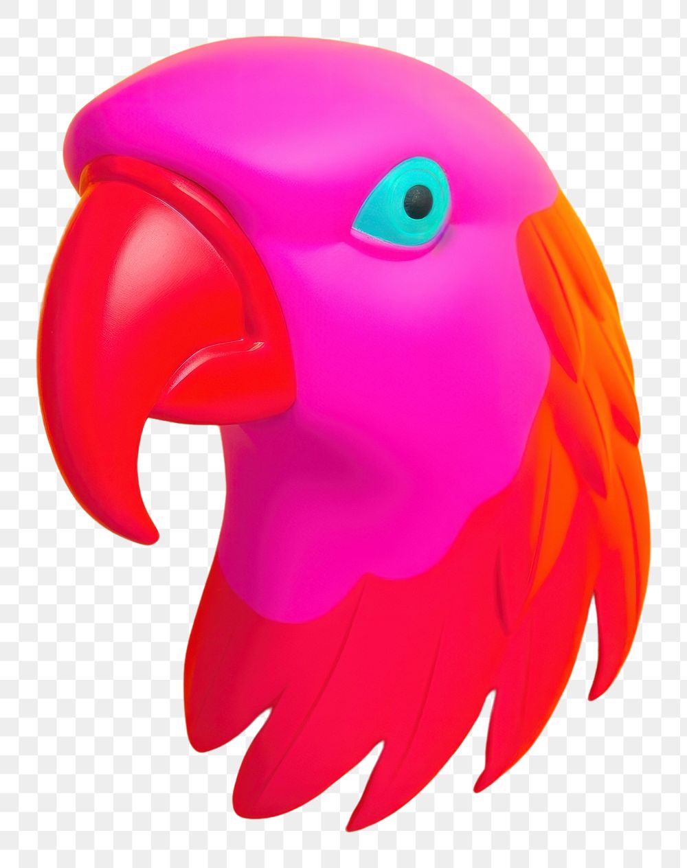 PNG Parrot animal bird beak. AI generated Image by rawpixel.