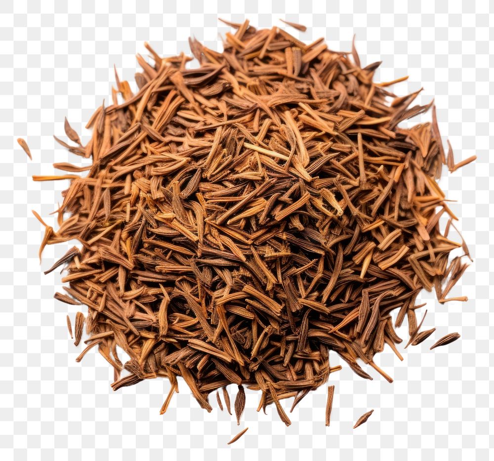 PNG Dry tea spice white background ingredient. AI generated Image by rawpixel.