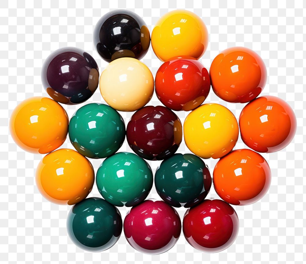 PNG Billiard Balls billiards ball food. AI generated Image by rawpixel.