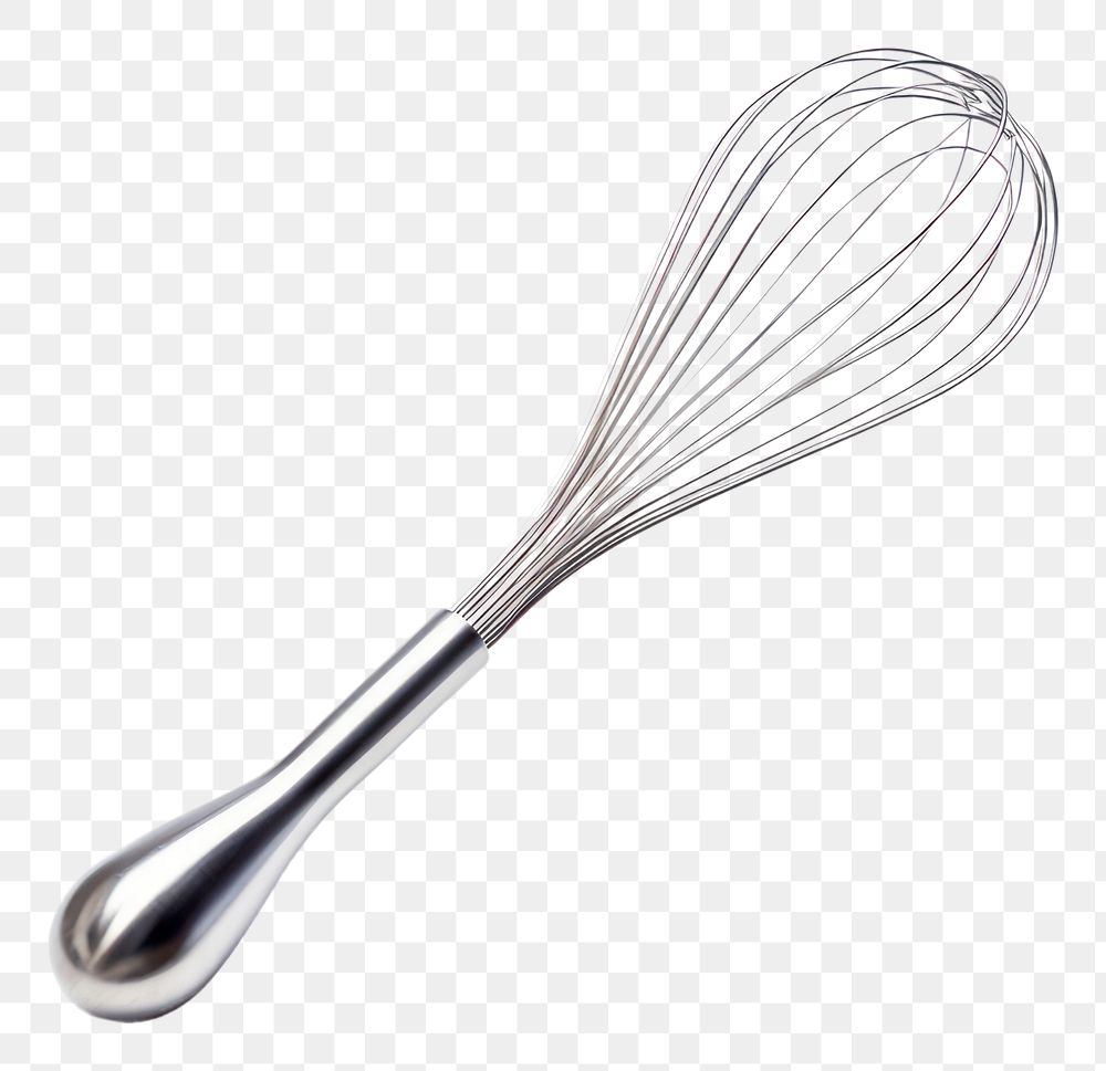 PNG Steel whisk cooking white background silverware simplicity. AI generated Image by rawpixel.