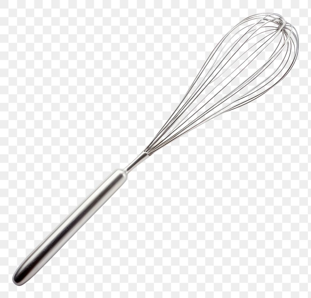 PNG Steel whisk cooking white background silverware freshness. AI generated Image by rawpixel.