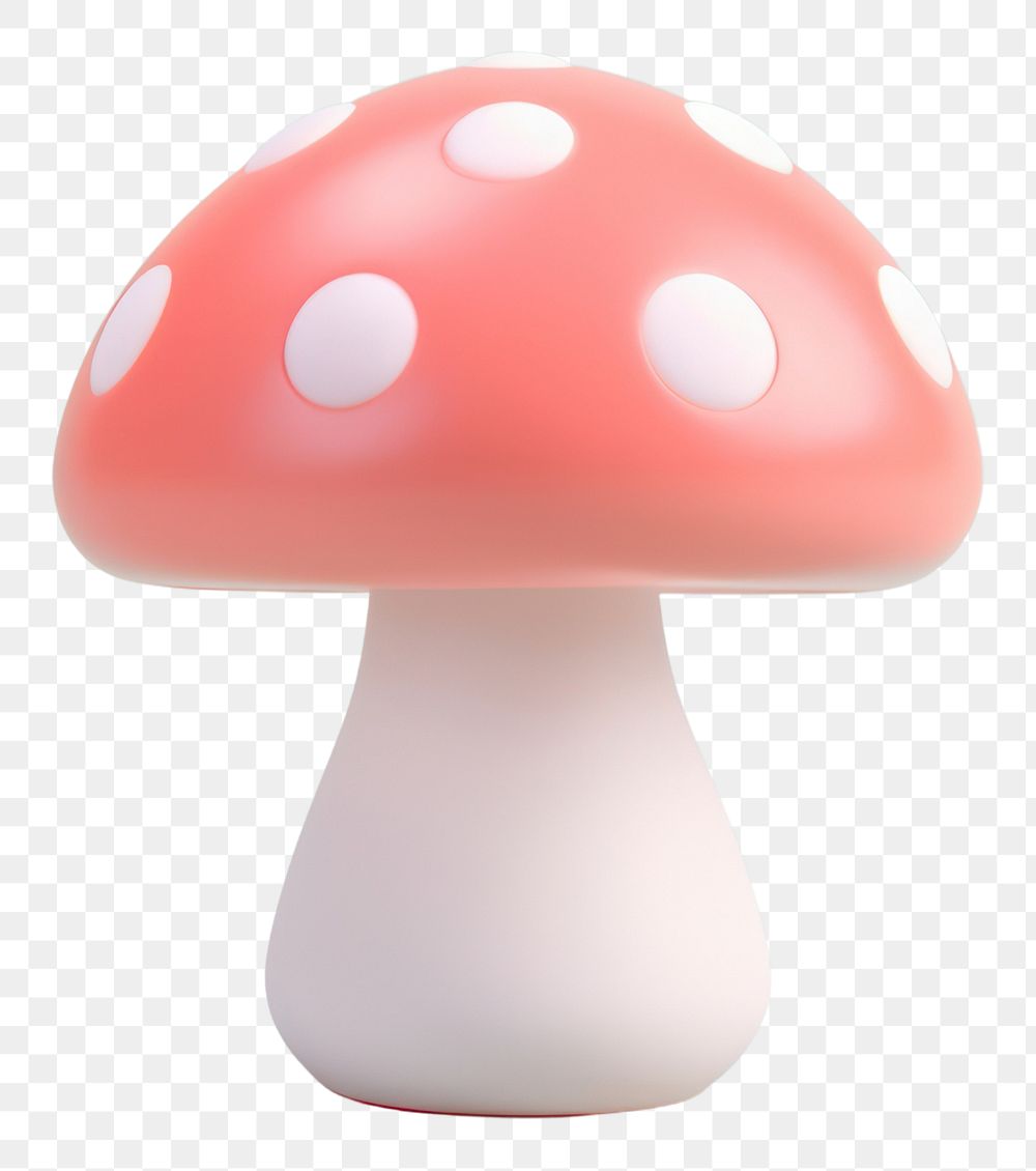 PNG Toadstool mushroom fungus agaric plant. AI generated Image by rawpixel.