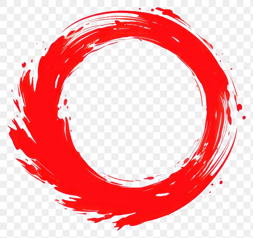 PNG Red circle black white background splattered. AI generated Image by rawpixel.