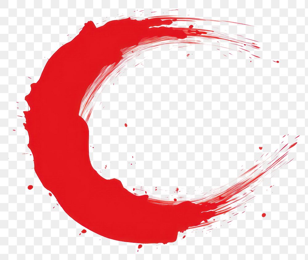 PNG Red circle white background splattered abstract. AI generated Image by rawpixel.