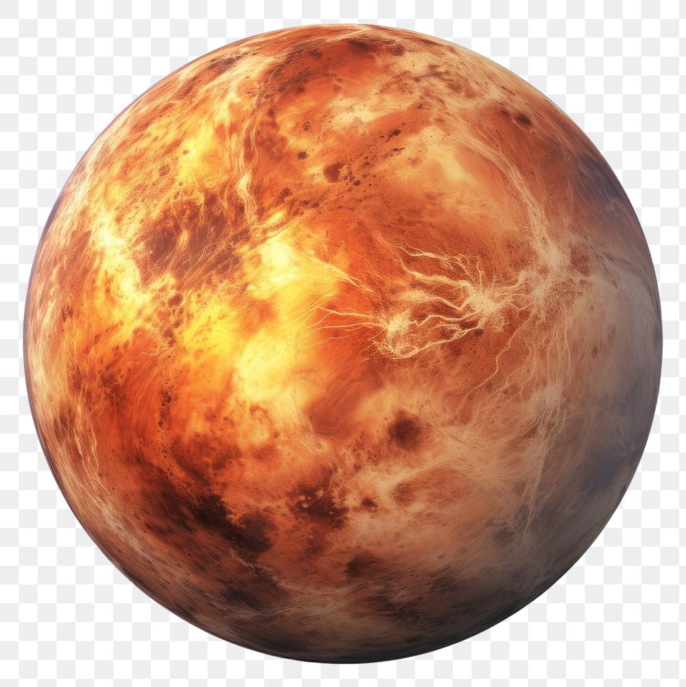 PNG Venus astronomy planet space. AI generated Image by rawpixel.