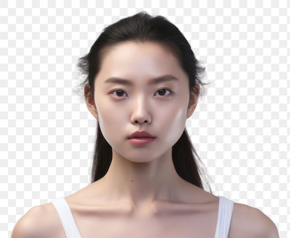PNG Portrait adult photo skin. AI generated Image by rawpixel.