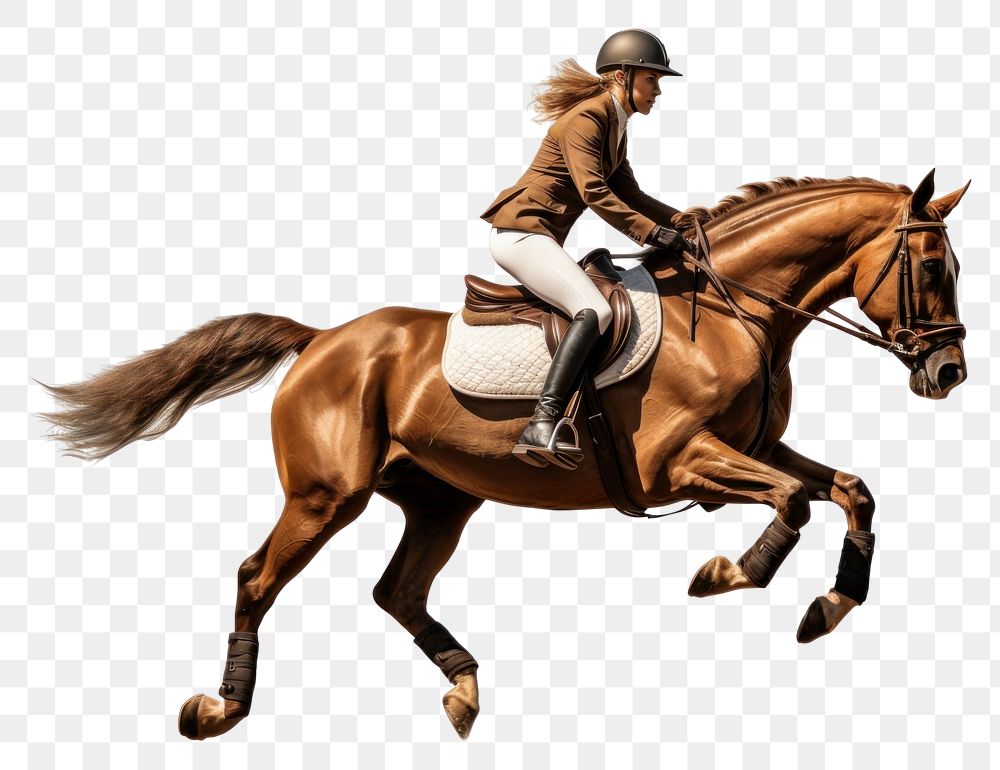 PNG Horse riding recreation mammal animal. AI generated Image by rawpixel.