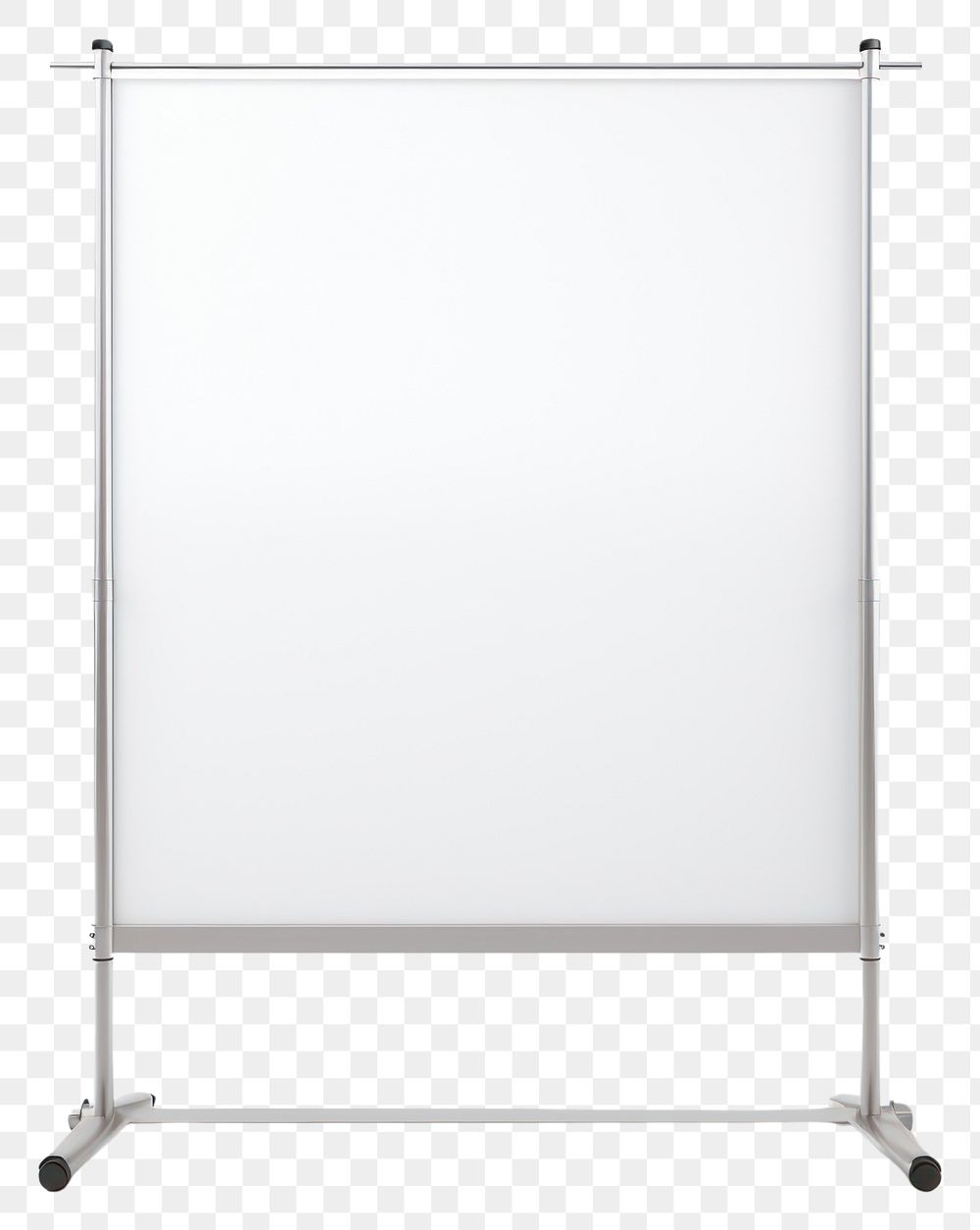 PNG  Banner stand whiteboard white background electronics. AI generated Image by rawpixel.