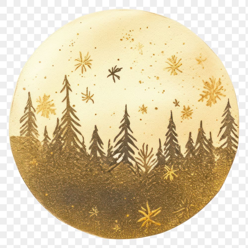 PNG  Forest christmas tranquility celebration. AI generated Image by rawpixel.