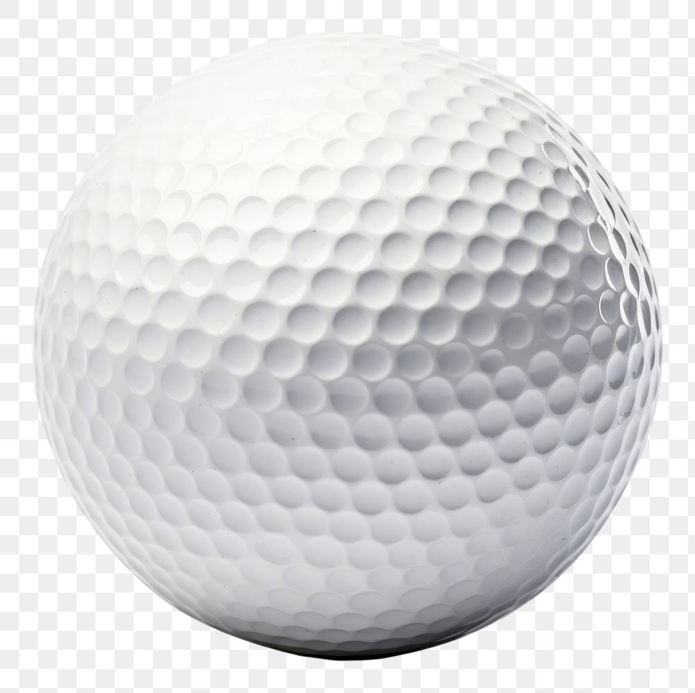 PNG Golf ball sports white white background. AI generated Image by rawpixel.