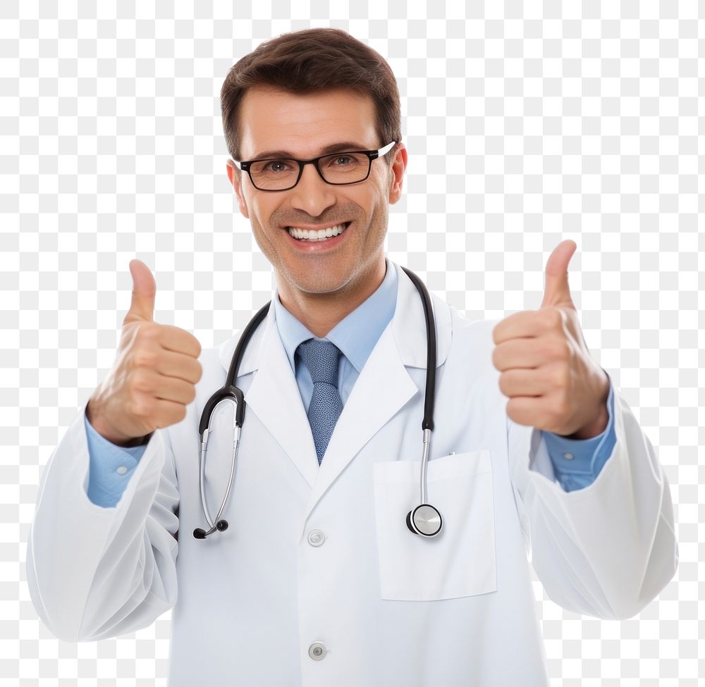 PNG Doctor smiling doctor adult. AI generated Image by rawpixel.