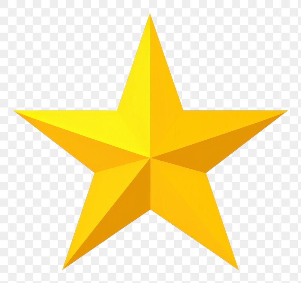 PNG Star yellow symbol logo. AI generated Image by rawpixel.