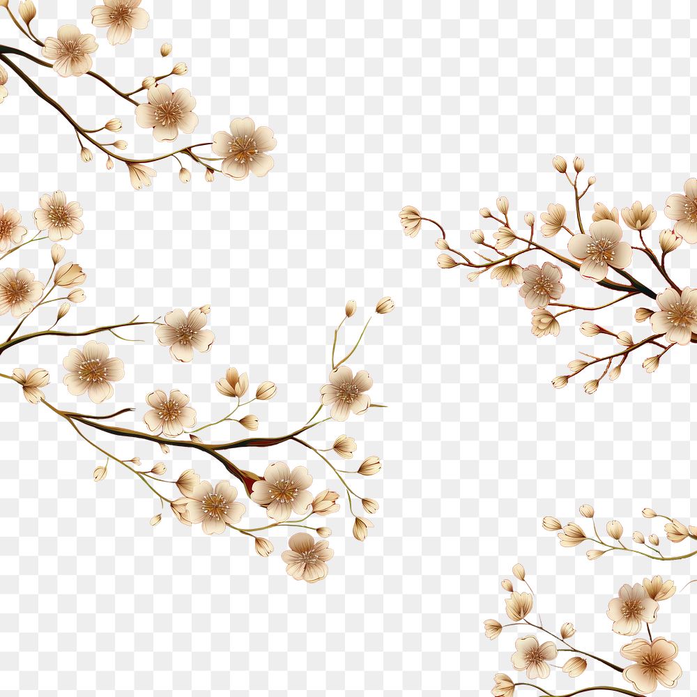 PNG Pattern flower backgrounds blossom. 